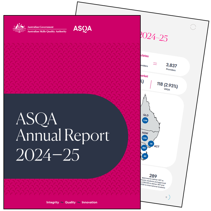 Image of two pages from the report