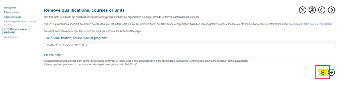 Screenshot of asqanet adding multiple requests to a single submission response to FAQ question