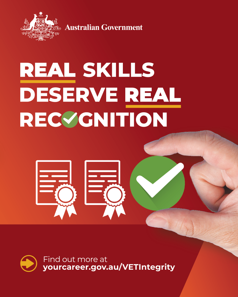 Poster to advertise DEWR campaign