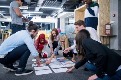 Student planning session