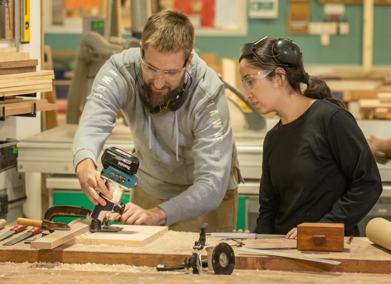ASQA header image of students in a workshop